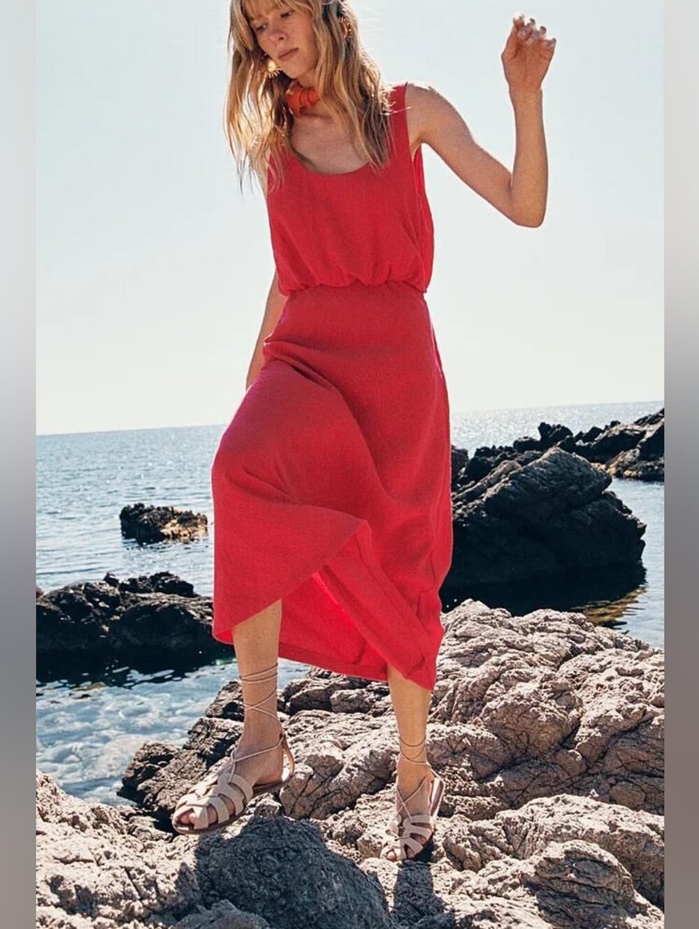 Zara Fuchsia Summer Dress